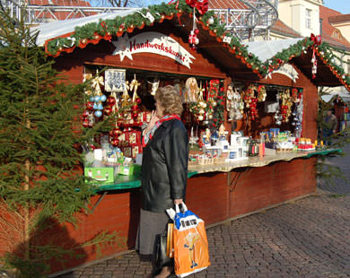 Weihnachtsmarkthütte