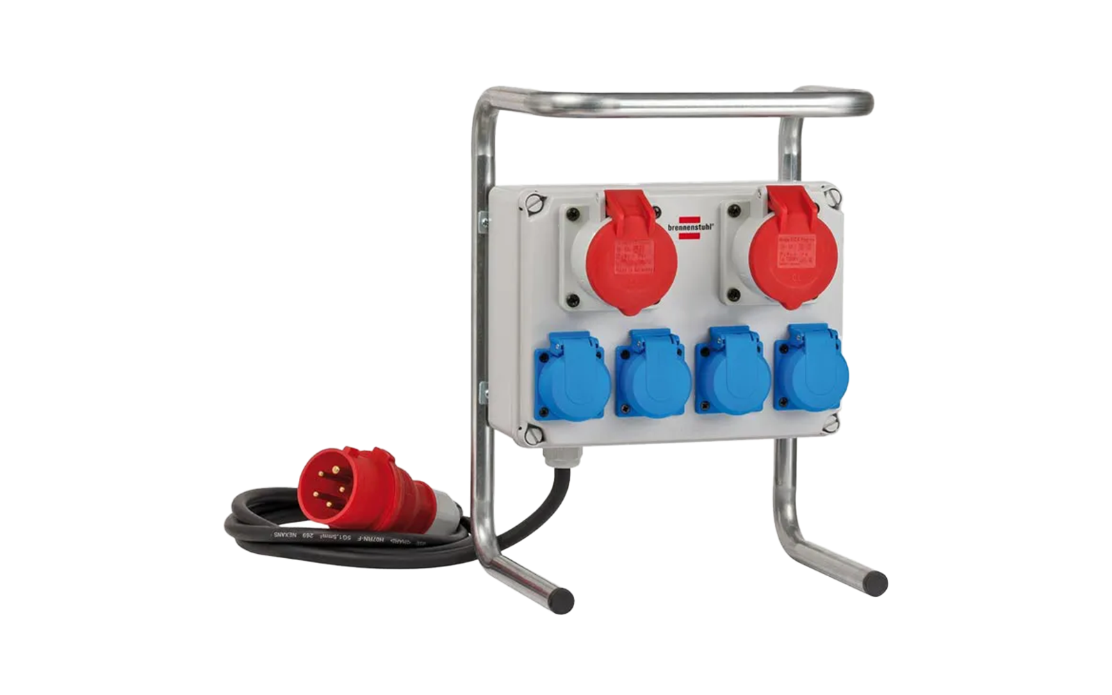 CEE-Stromverteiler Mobil 4x Schuko 230V