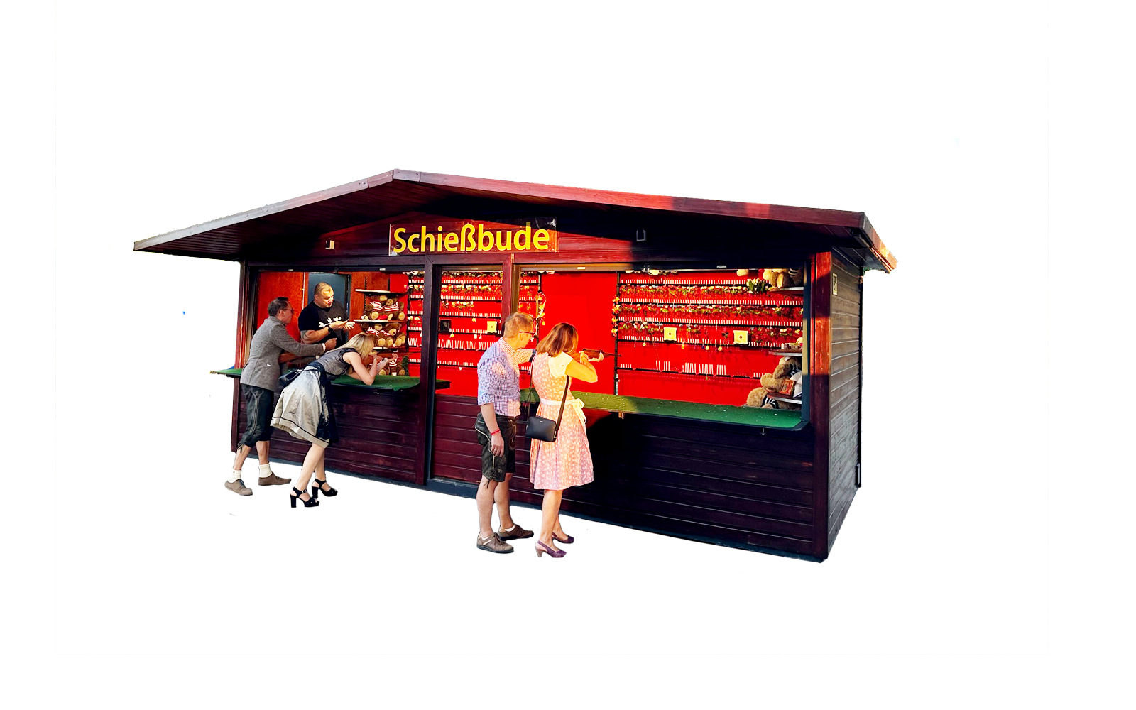 Schießbude / Jagdhütte